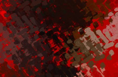 Soyut arka plan sanatı. 2D çizim. Etkileyici yağlı boya resim. Tuvalde fırça darbeleri. Modern sanat. Çok renkli arkaplan. Çağdaş sanat. İfade. Sanatsal dijital palet.