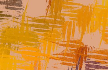 Soyut arka plan sanatı. 2D çizim. Etkileyici yağlı boya resim. Tuvalde fırça darbeleri. Modern sanat. Çok renkli arkaplan. Çağdaş sanat. İfade. Sanatsal dijital palet.