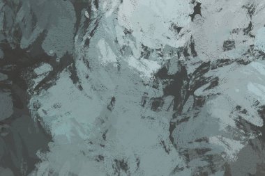 Soyut arka plan sanatı. 2D çizim. Etkileyici yağlı boya resim. Tuvalde fırça darbeleri. Modern sanat. Çok renkli arkaplan. Çağdaş sanat. İfade. Sanatsal dijital palet.