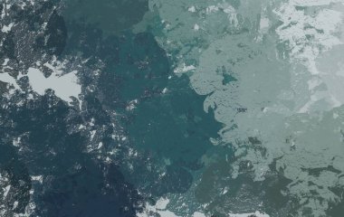 Soyut arka plan sanatı. 2D çizim. Etkileyici yağlı boya resim. Tuvalde fırça darbeleri. Modern sanat. Çok renkli arkaplan. Çağdaş sanat. İfade. Sanatsal dijital palet.