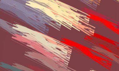 Soyut arka plan sanatı. 2D çizim. Etkileyici yağlı boya resim. Tuvalde fırça darbeleri. Modern sanat. Çok renkli arkaplan. Çağdaş sanat. İfade. Sanatsal dijital palet.