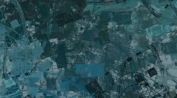 Soyut arka plan sanatı. 2D çizim. Etkileyici yağlı boya resim. Tuvalde fırça darbeleri. Modern sanat. Çok renkli arkaplan. Çağdaş sanat. İfade. Sanatsal dijital palet.