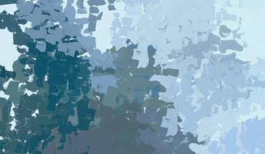 Soyut arka plan sanatı. 2D çizim. Etkileyici yağlı boya resim. Tuvalde fırça darbeleri. Modern sanat. Çok renkli arkaplan. Çağdaş sanat. İfade. Sanatsal dijital palet.