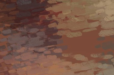 Soyut arka plan sanatı. 2D çizim. Etkileyici yağlı boya resim. Tuvalde fırça darbeleri. Modern sanat. Çok renkli arkaplan. Çağdaş sanat. İfade. Sanatsal dijital palet.