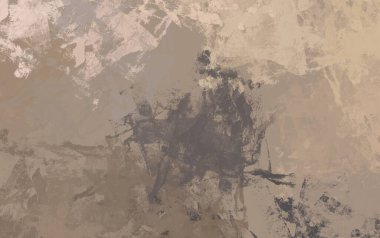 Soyut arka plan sanatı. 2D çizim. Etkileyici yağlı boya resim. Tuvalde fırça darbeleri. Modern sanat. Çok renkli arkaplan. Çağdaş sanat. İfade. Sanatsal dijital palet.