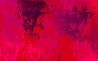 Soyut arka plan sanatı. 2D çizim. Etkileyici yağlı boya resim. Tuvalde fırça darbeleri. Modern sanat. Çok renkli arkaplan. Çağdaş sanat. İfade. Sanatsal dijital palet.