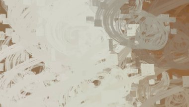 Soyut arka plan sanatı. 2D çizim. Etkileyici yağlı boya resim. Tuvalde fırça darbeleri. Modern sanat. Çok renkli arkaplan. Çağdaş sanat. İfade. Sanatsal dijital palet.