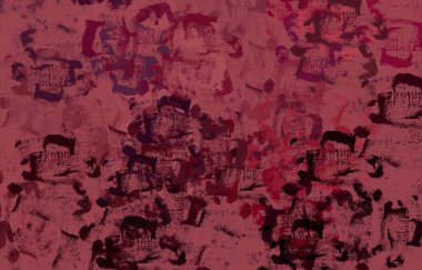 Soyut arka plan sanatı. 2D çizim. Etkileyici yağlı boya resim. Tuvalde fırça darbeleri. Modern sanat. Çok renkli arkaplan. Çağdaş sanat. İfade. Sanatsal dijital palet.