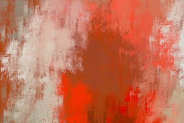 Soyut arka plan sanatı. 2D çizim. Etkileyici yağlı boya resim. Tuvalde fırça darbeleri. Modern sanat. Çok renkli arkaplan. Çağdaş sanat. İfade. Sanatsal dijital palet.