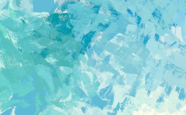 Soyut arka plan sanatı. 2D çizim. Etkileyici yağlı boya resim. Tuvalde fırça darbeleri. Modern sanat. Çok renkli arkaplan. Çağdaş sanat. İfade. Sanatsal dijital palet.