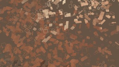 Soyut arka plan sanatı. 2D çizim. Etkileyici yağlı boya resim. Tuvalde fırça darbeleri. Modern sanat. Çok renkli arkaplan. Çağdaş sanat. İfade. Sanatsal dijital palet.