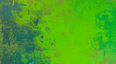 Soyut arka plan sanatı. 2D çizim. Etkileyici yağlı boya resim. Tuvalde fırça darbeleri. Modern sanat. Çok renkli arkaplan. Çağdaş sanat. İfade. Sanatsal dijital palet.