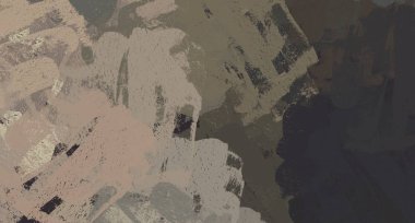 Soyut arka plan sanatı. 2D çizim. Etkileyici yağlı boya resim. Tuvalde fırça darbeleri. Modern sanat. Çok renkli arkaplan. Çağdaş sanat. İfade. Sanatsal dijital palet.