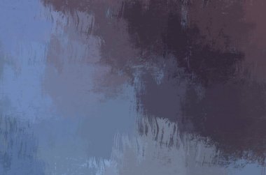 Soyut arka plan sanatı. 2D çizim. Etkileyici yağlı boya resim. Tuvalde fırça darbeleri. Modern sanat. Çok renkli arkaplan. Çağdaş sanat. İfade. Sanatsal dijital palet.