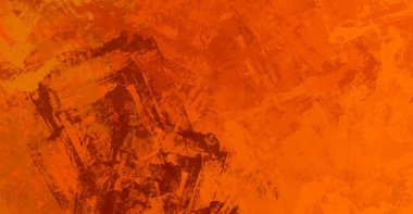 Soyut arka plan sanatı. 2D çizim. Etkileyici yağlı boya resim. Tuvalde fırça darbeleri. Modern sanat. Çok renkli arkaplan. Çağdaş sanat. İfade. Sanatsal dijital palet.