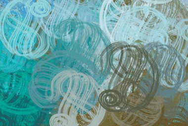 Soyut arka plan sanatı. 2D çizim. Etkileyici yağlı boya resim. Tuvalde fırça darbeleri. Modern sanat. Çok renkli arkaplan. Çağdaş sanat. İfade. Sanatsal dijital palet.