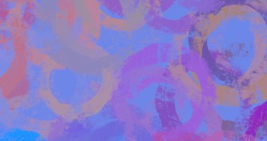 Soyut arka plan sanatı. 2D çizim. Etkileyici yağlı boya resim. Tuvalde fırça darbeleri. Modern sanat. Çok renkli arkaplan. Çağdaş sanat. İfade. Sanatsal dijital palet.