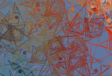 Soyut arka plan sanatı. 2D çizim. Etkileyici yağlı boya resim. Tuvalde fırça darbeleri. Modern sanat. Çok renkli arkaplan. Çağdaş sanat. İfade. Sanatsal dijital palet.