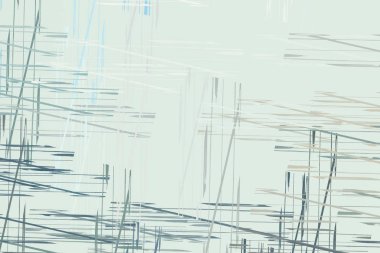 Soyut arka plan sanatı. 2D çizim. Etkileyici yağlı boya resim. Tuvalde fırça darbeleri. Modern sanat. Çok renkli arkaplan. Çağdaş sanat. İfade. Sanatsal dijital palet.