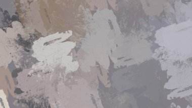 Soyut arka plan sanatı. 2D çizim. Etkileyici yağlı boya resim. Tuvalde fırça darbeleri. Modern sanat. Çok renkli arkaplan. Çağdaş sanat. İfade. Sanatsal dijital palet.