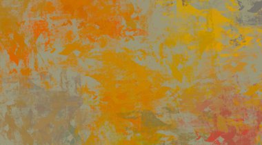 Soyut arka plan sanatı. 2D çizim. Etkileyici yağlı boya resim. Tuvalde fırça darbeleri. Modern sanat. Çok renkli arkaplan. Çağdaş sanat. İfade. Sanatsal dijital palet.