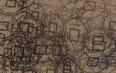 Soyut arka plan sanatı. 2D çizim. Etkileyici yağlı boya resim. Tuvalde fırça darbeleri. Modern sanat. Çok renkli arkaplan. Çağdaş sanat. İfade. Sanatsal dijital palet.