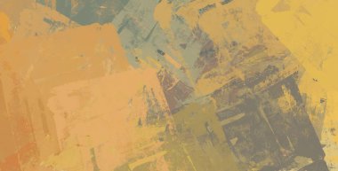 Soyut arka plan sanatı. 2D çizim. Etkileyici yağlı boya resim. Tuvalde fırça darbeleri. Modern sanat. Çok renkli arkaplan. Çağdaş sanat. İfade. Sanatsal dijital palet.