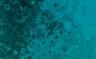 Soyut arka plan sanatı. 2D çizim. Etkileyici yağlı boya resim. Tuvalde fırça darbeleri. Modern sanat. Çok renkli arkaplan. Çağdaş sanat. İfade. Sanatsal dijital palet.