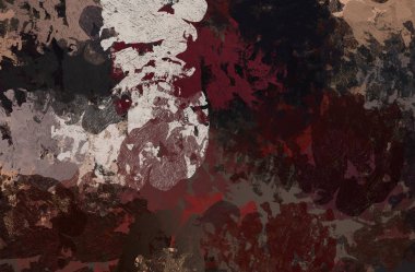 Soyut arka plan sanatı. 2D çizim. Etkileyici yağlı boya resim. Tuvalde fırça darbeleri. Modern sanat. Çok renkli arkaplan. Çağdaş sanat. İfade. Sanatsal dijital palet.