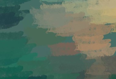 Soyut arka plan sanatı. 2D çizim. Etkileyici yağlı boya resim. Tuvalde fırça darbeleri. Modern sanat. Çok renkli arkaplan. Çağdaş sanat. İfade. Sanatsal dijital palet.