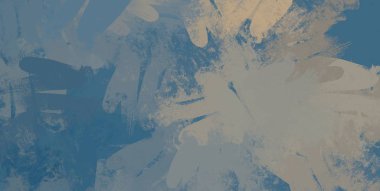 Soyut arka plan sanatı. 2D çizim. Etkileyici yağlı boya resim. Tuvalde fırça darbeleri. Modern sanat. Çok renkli arkaplan. Çağdaş sanat. İfade. Sanatsal dijital palet.