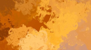 Soyut arka plan sanatı. 2D çizim. Etkileyici yağlı boya resim. Tuvalde fırça darbeleri. Modern sanat. Çok renkli arkaplan. Çağdaş sanat. İfade. Sanatsal dijital palet.