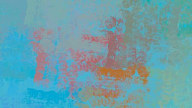 Soyut arka plan sanatı. 2D çizim. Etkileyici yağlı boya resim. Tuvalde fırça darbeleri. Modern sanat. Çok renkli arkaplan. Çağdaş sanat. İfade. Sanatsal dijital palet.