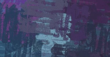 Soyut arka plan sanatı. 2D çizim. Etkileyici yağlı boya resim. Tuvalde fırça darbeleri. Modern sanat. Çok renkli arkaplan. Çağdaş sanat. İfade. Sanatsal dijital palet.