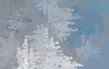 Soyut arka plan sanatı. 2D çizim. Etkileyici yağlı boya resim. Tuvalde fırça darbeleri. Modern sanat. Çok renkli arkaplan. Çağdaş sanat. İfade. Sanatsal dijital palet.