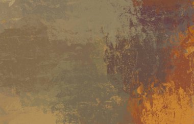 Soyut arka plan sanatı. 2D çizim. Etkileyici yağlı boya resim. Tuvalde fırça darbeleri. Modern sanat. Çok renkli arkaplan. Çağdaş sanat. İfade. Sanatsal dijital palet.