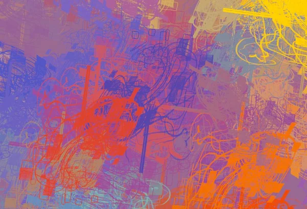 Abstract background art. 2d illustration. Expressive oil painting. Brushstrokes on canvas. Modern art. Multi color backdrop. Contemporary art. Expression. Artistic digital palette.