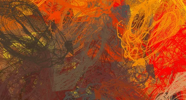 Soyut arka plan sanatı. 2D çizim. Etkileyici yağlı boya resim. Tuvalde fırça darbeleri. Modern sanat. Çok renkli arkaplan. Çağdaş sanat. İfade. Sanatsal dijital palet.