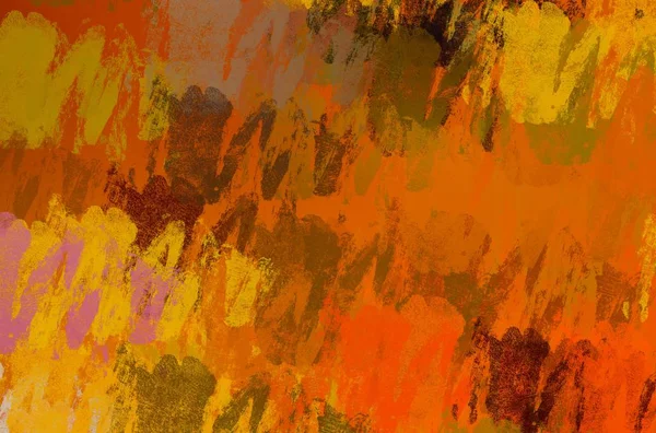 Soyut arka plan sanatı. 2D çizim. Etkileyici yağlı boya resim. Tuvalde fırça darbeleri. Modern sanat. Çok renkli arkaplan. Çağdaş sanat. İfade. Sanatsal dijital palet.