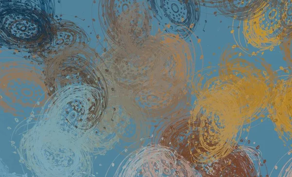 Soyut arka plan sanatı. 2D çizim. Etkileyici yağlı boya resim. Tuvalde fırça darbeleri. Modern sanat. Çok renkli arkaplan. Çağdaş sanat. İfade. Sanatsal dijital palet.