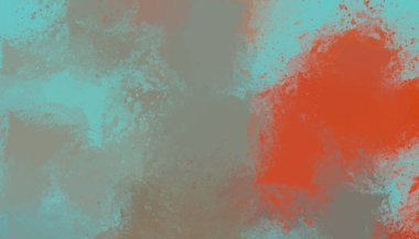 Soyut arka plan sanatı. 2D çizim. Etkileyici yağlı boya resim. Tuvalde fırça darbeleri. Modern sanat. Çok renkli arkaplan. Çağdaş sanat. İfade. Sanatsal dijital palet.