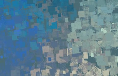 Soyut arka plan sanatı. 2D çizim. Etkileyici yağlı boya resim. Tuvalde fırça darbeleri. Modern sanat. Çok renkli arkaplan. Çağdaş sanat. İfade. Sanatsal dijital palet.