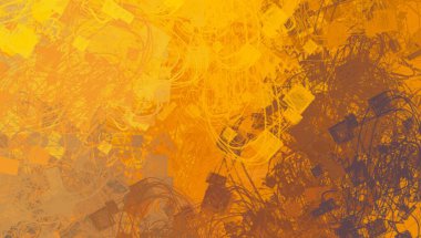 Soyut arka plan sanatı. 2D çizim. Etkileyici yağlı boya resim. Tuvalde fırça darbeleri. Modern sanat. Çok renkli arkaplan. Çağdaş sanat. İfade. Sanatsal dijital palet.