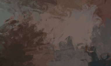 Soyut arka plan sanatı. 2D çizim. Etkileyici yağlı boya resim. Tuvalde fırça darbeleri. Modern sanat. Çok renkli arkaplan. Çağdaş sanat. İfade. Sanatsal dijital palet.