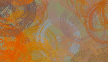 Soyut arka plan sanatı. 2D çizim. Etkileyici yağlı boya resim. Tuvalde fırça darbeleri. Modern sanat. Çok renkli arkaplan. Çağdaş sanat. İfade. Sanatsal dijital palet.