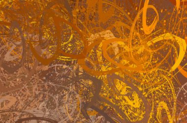 Soyut arka plan sanatı. 2D çizim. Etkileyici yağlı boya resim. Tuvalde fırça darbeleri. Modern sanat. Çok renkli arkaplan. Çağdaş sanat. İfade. Sanatsal dijital palet.