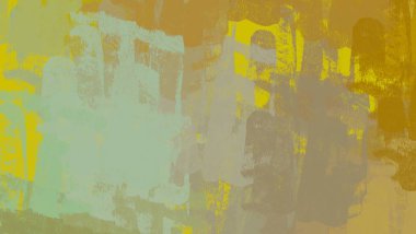 Soyut arka plan sanatı. 2D çizim. Etkileyici yağlı boya resim. Tuvalde fırça darbeleri. Modern sanat. Çok renkli arkaplan. Çağdaş sanat. İfade. Sanatsal dijital palet.