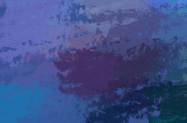 Soyut arka plan sanatı. 2D çizim. Etkileyici yağlı boya resim. Tuvalde fırça darbeleri. Modern sanat. Çok renkli arkaplan. Çağdaş sanat. İfade. Sanatsal dijital palet.