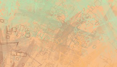 Soyut arka plan sanatı. 2D çizim. Etkileyici yağlı boya resim. Tuvalde fırça darbeleri. Modern sanat. Çok renkli arkaplan. Çağdaş sanat. İfade. Sanatsal dijital palet.