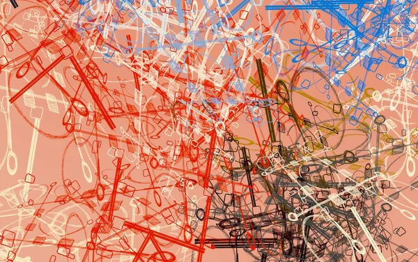 Soyut arka plan sanatı. 2D çizim. Etkileyici yağlı boya resim. Tuvalde fırça darbeleri. Modern sanat. Çok renkli arkaplan. Çağdaş sanat. İfade. Sanatsal dijital palet.